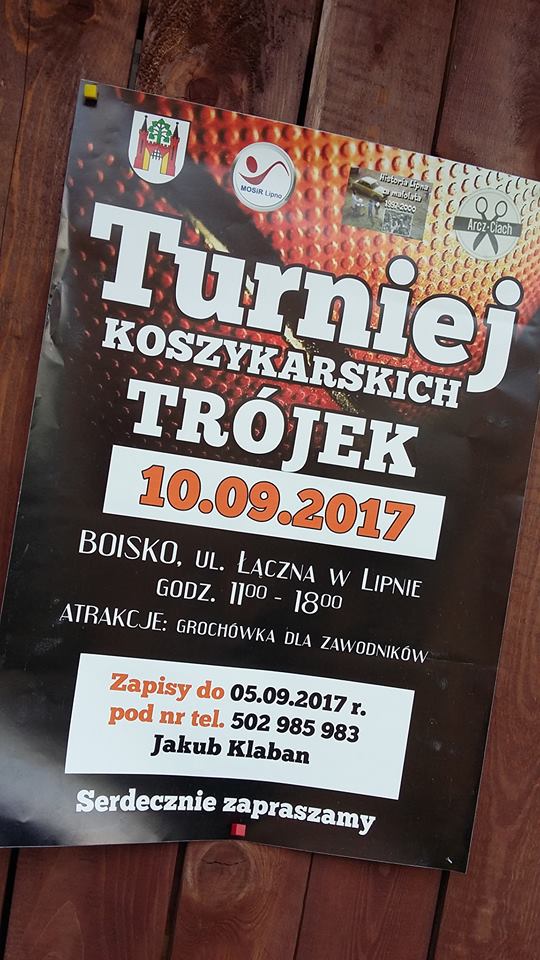 TURNIEJ KOSZYKARSKICH TRÓJEK