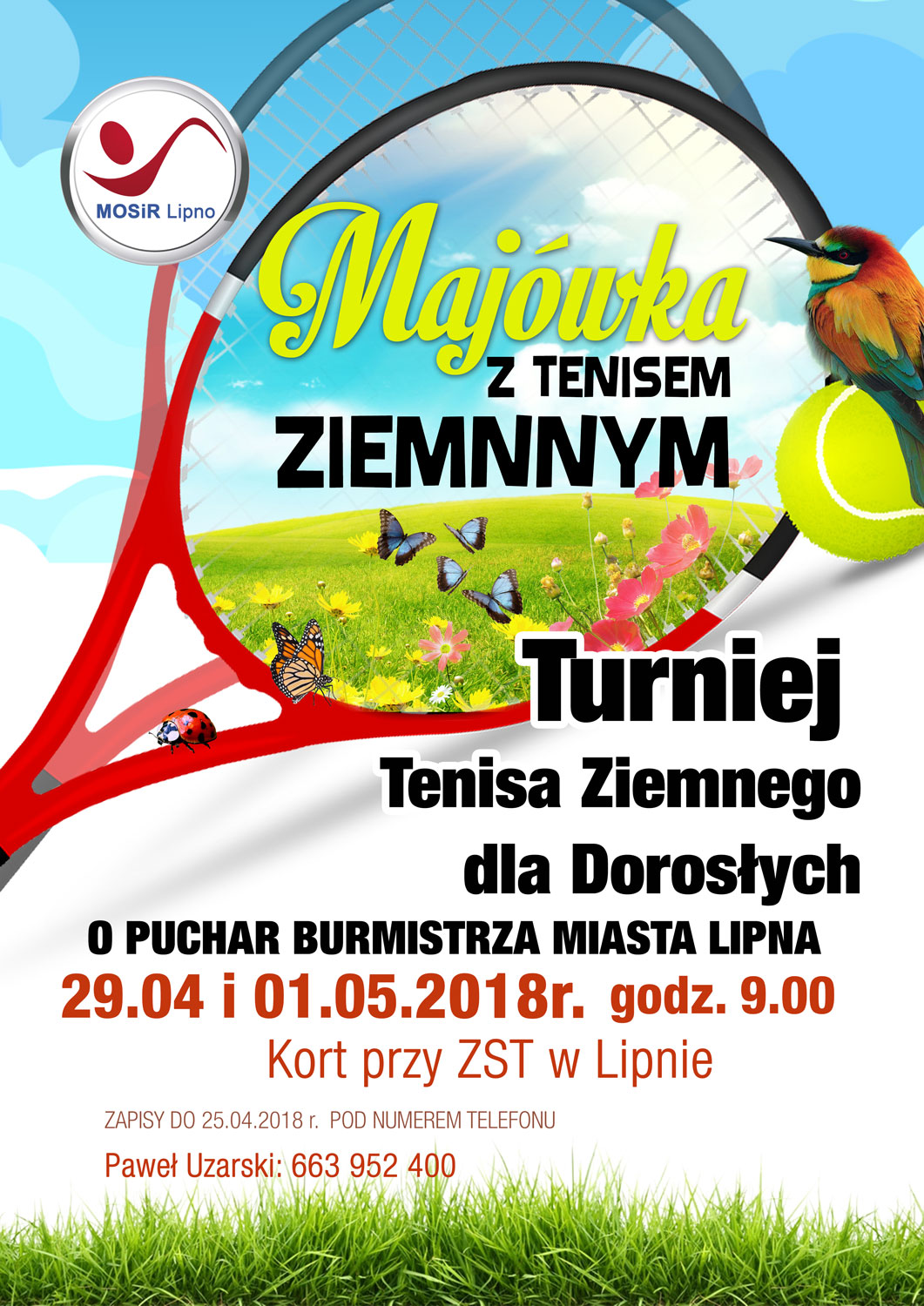 MAJÓWKA Z TENISEM ZIEMNYM